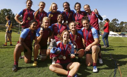 Team UQ undefeated in Round 2 of Aon Uni 7s Series (Credit: ARU Media/Karen Watson)